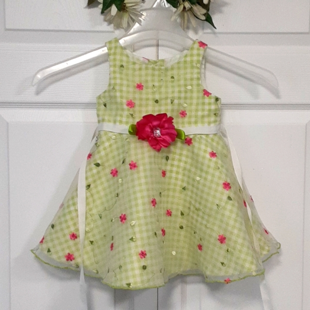 Sweet Heart Rose Toddler Dress
